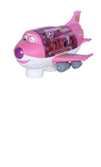 Electric Universal Cartoon Airplane Lights Music Rotation Toys