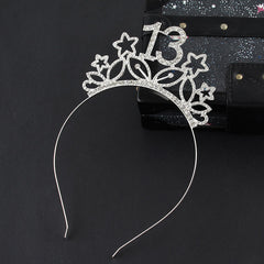 Rhinestone Hair Accessories Alloy Headband For Women