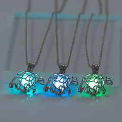 Diy Luminous Polar Bear Accessories Personalized All-match Necklace For Women