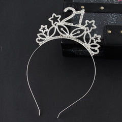 Rhinestone Hair Accessories Alloy Headband For Women